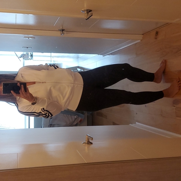 Adidas white track jacket, M - Picture 6 of 9